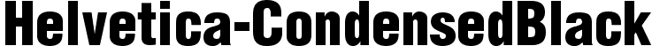 Helvetica-CondensedBlack