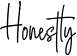 Honestly handwritten