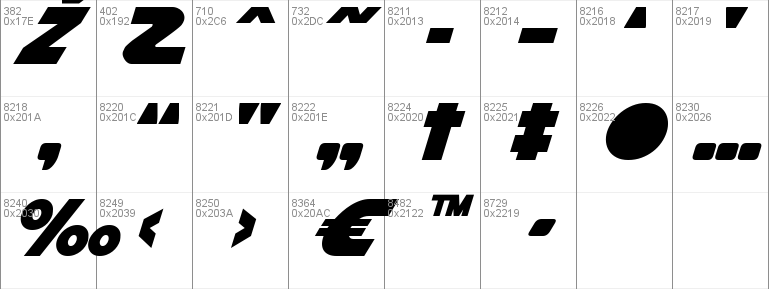 Han Solo Overlap Italic