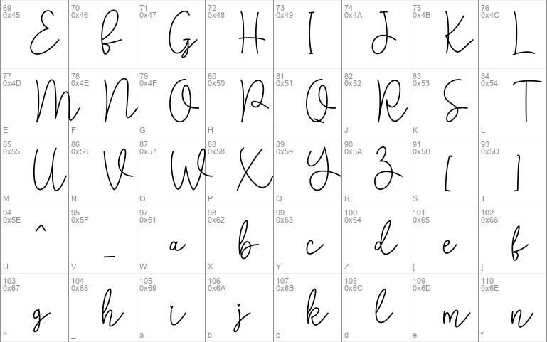 Heaven Writing Windows font - free for Personal