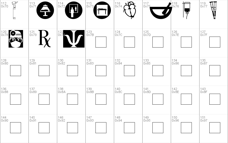 Healthcare Symbols