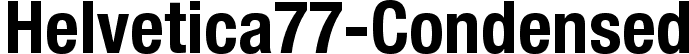 Helvetica77-Condensed