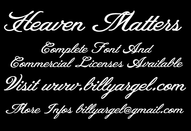 Heaven Matters Personal Use