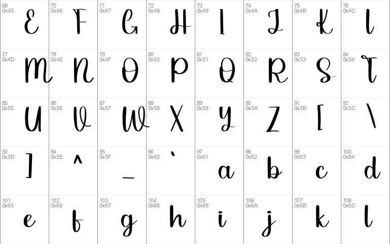 Hello Baby Windows font - free for Personal