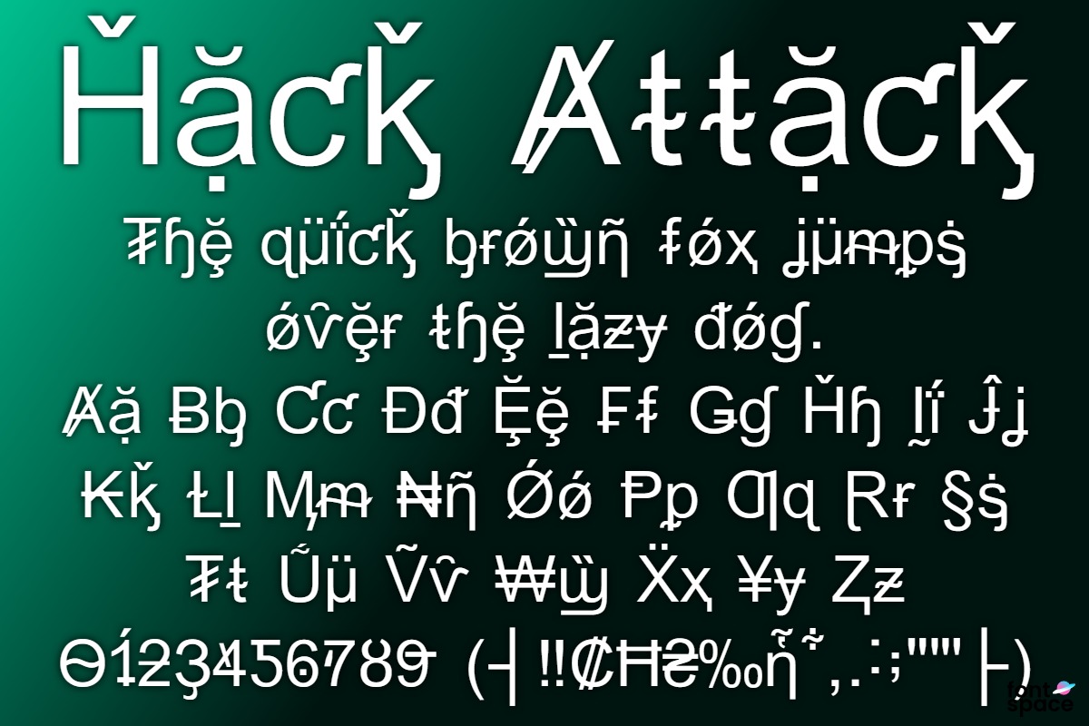 Hack Attack Bold