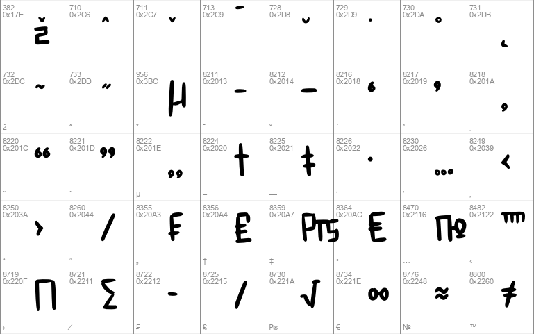 Hangeul Notes Personal Use