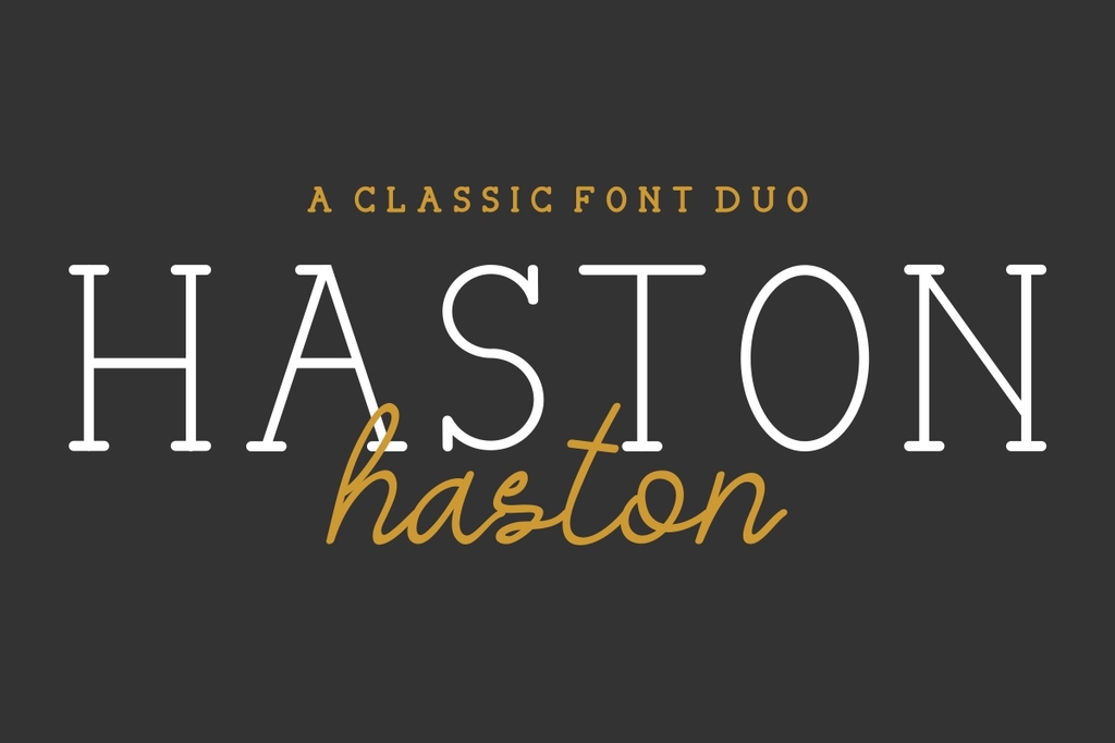 HASTON serif