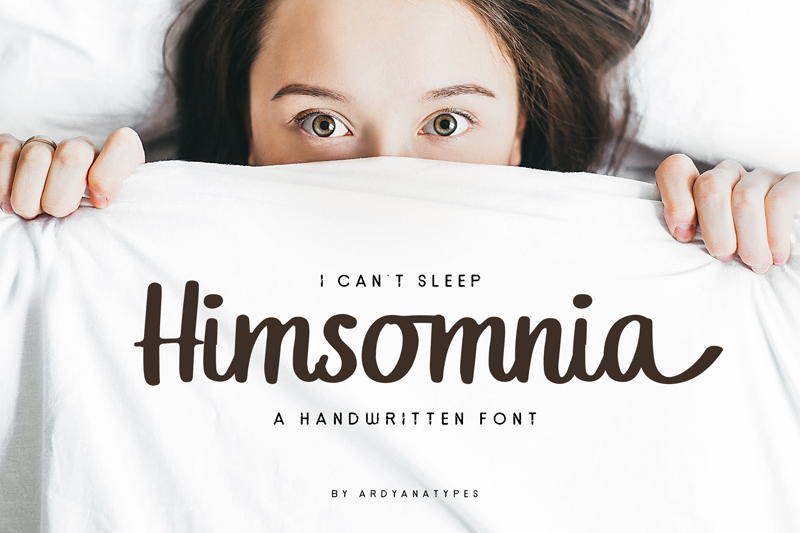 Himsomnia handwritten types