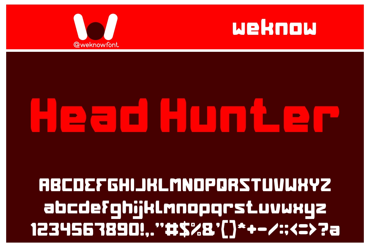 HEAD HUNTER