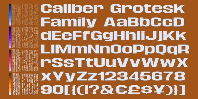 Caliber Grotesk Cond