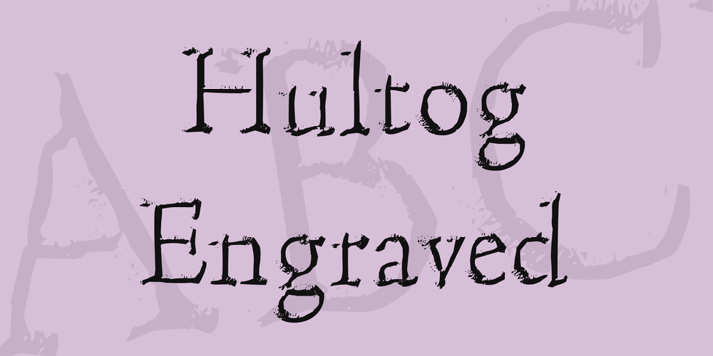 Hultog Engraved