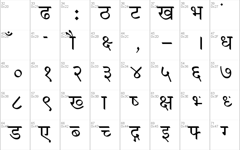 Hindi Vijay Windows font - free for Personal