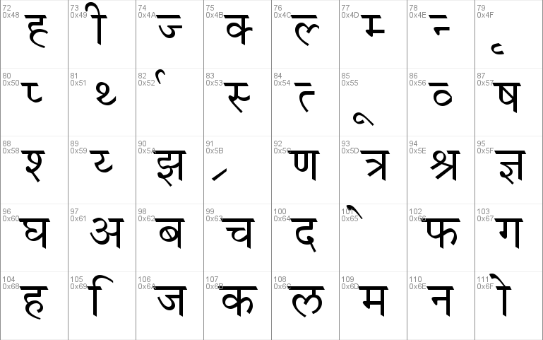 Hindi Vijay Windows font - free for Personal