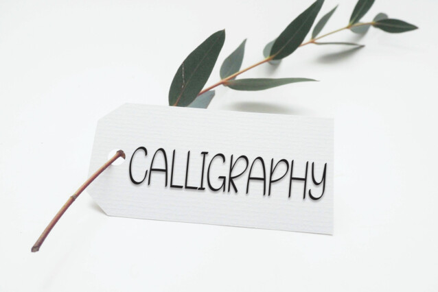 Handmade Calligraphy