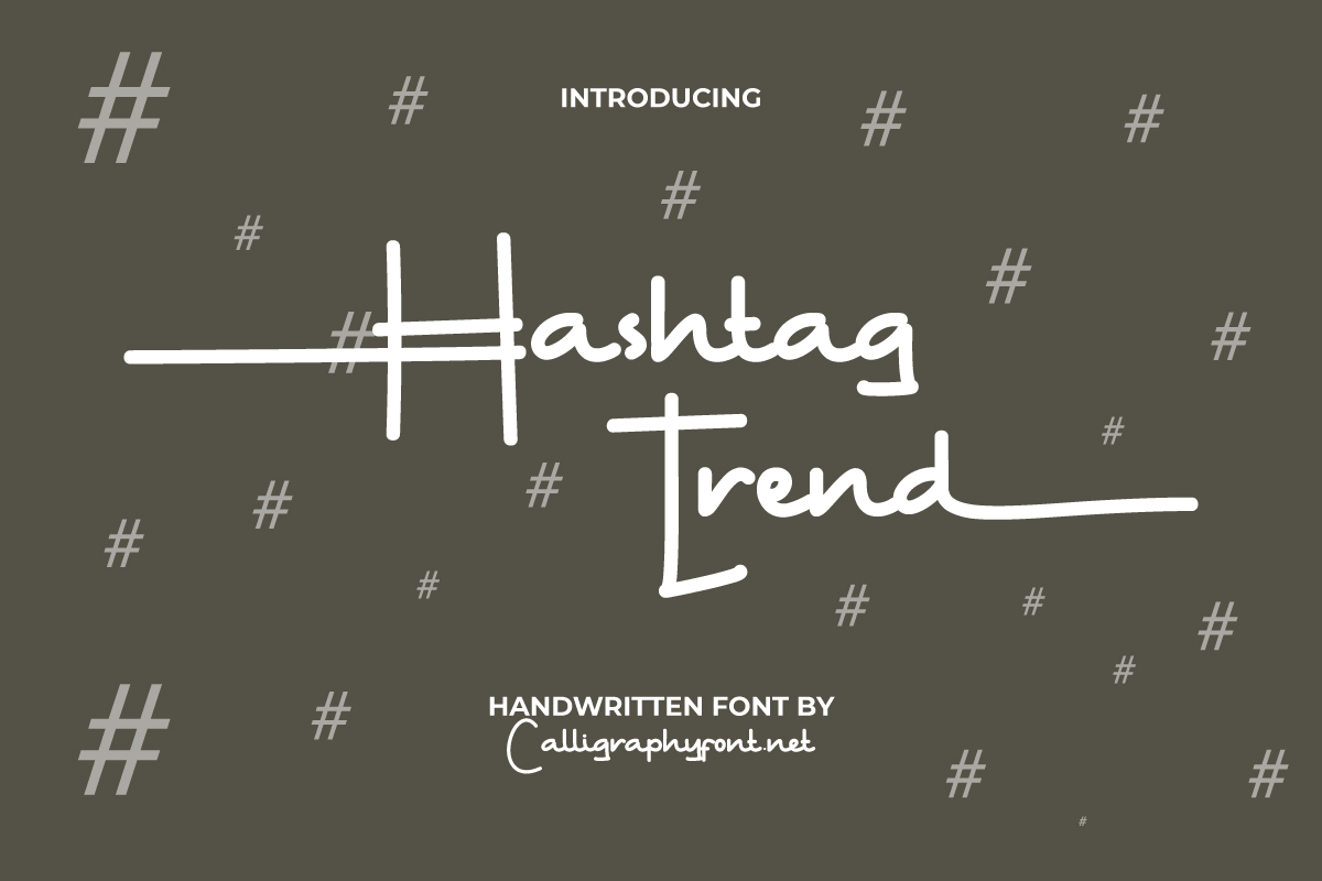 Hashtag Trend Demo