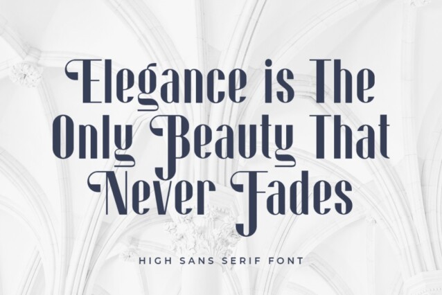 High Sans Serif