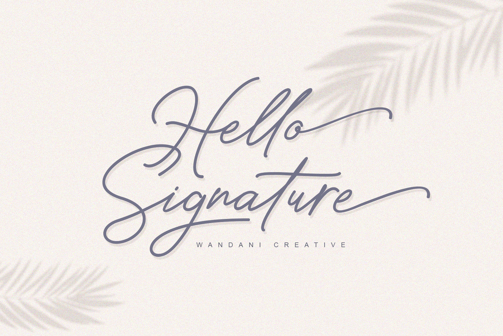 Hello Signature