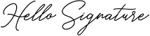 Hello Signature