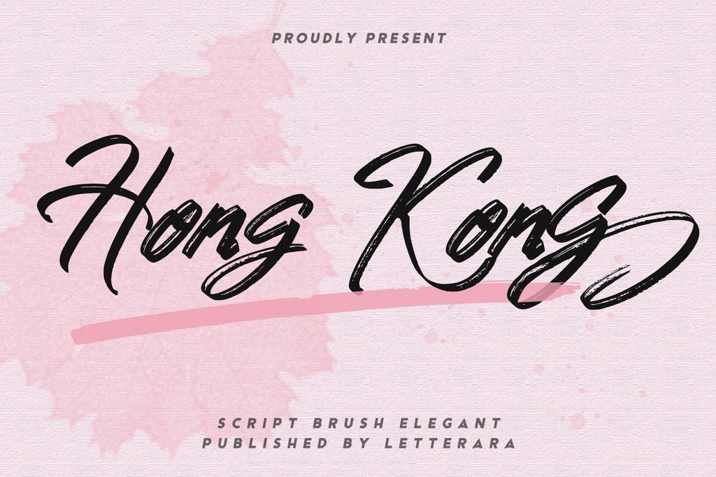 Hong Kong Script Brush beauty
