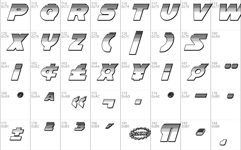 Han Solo Platinum Italic