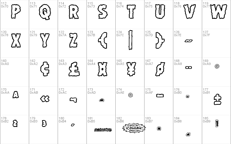 Horroween Outline