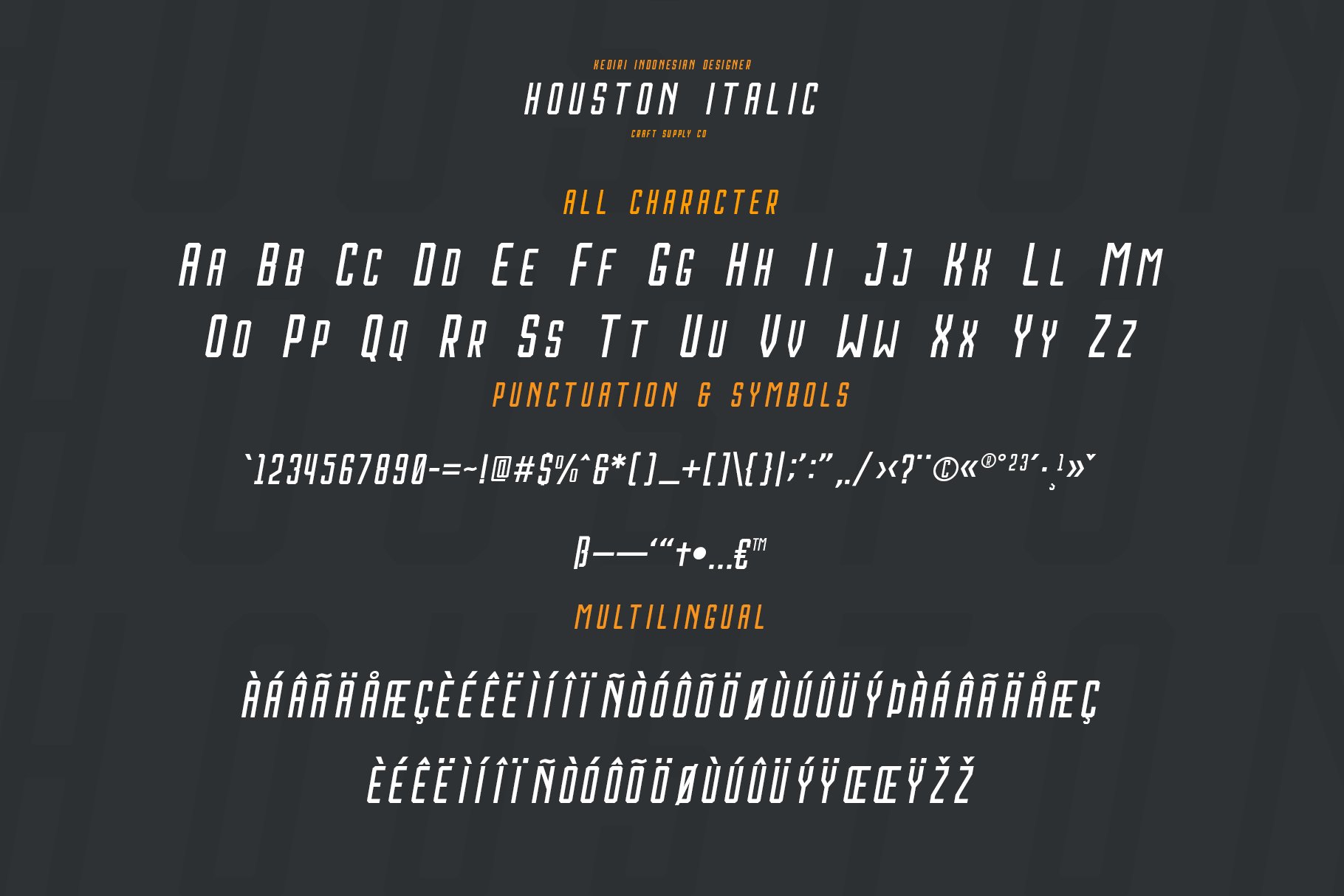 Houston Italic