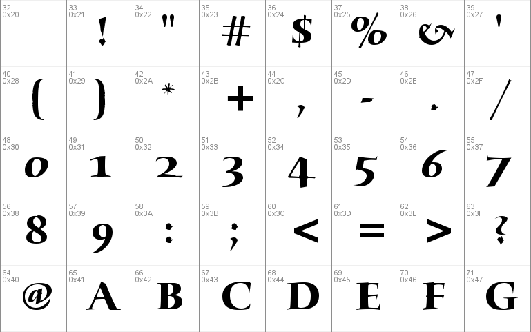 Humana Serif ITC Light