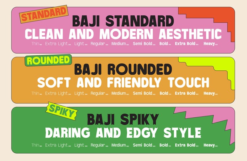 Baji Standard Trial Bold