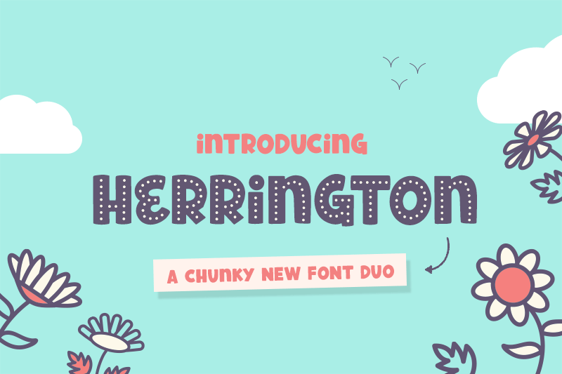 Herrington Font - Spotty