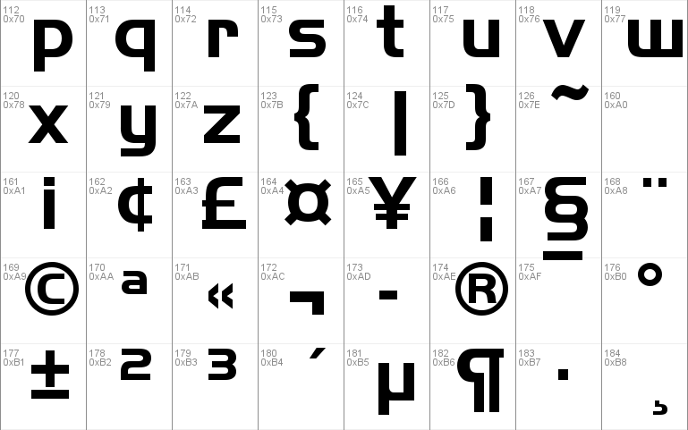 Handel Becker Bold Windows Font - Free For Personal