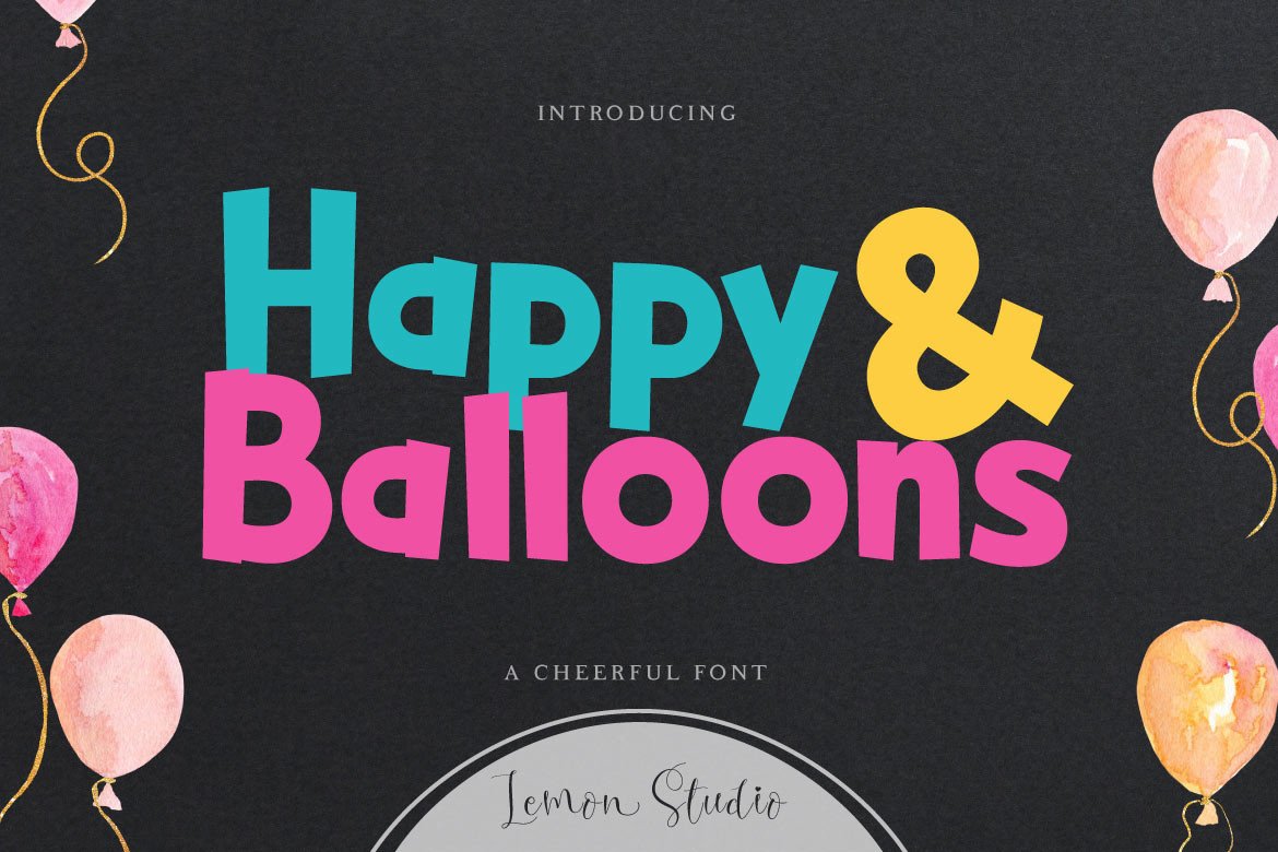 Happy & Balloons
