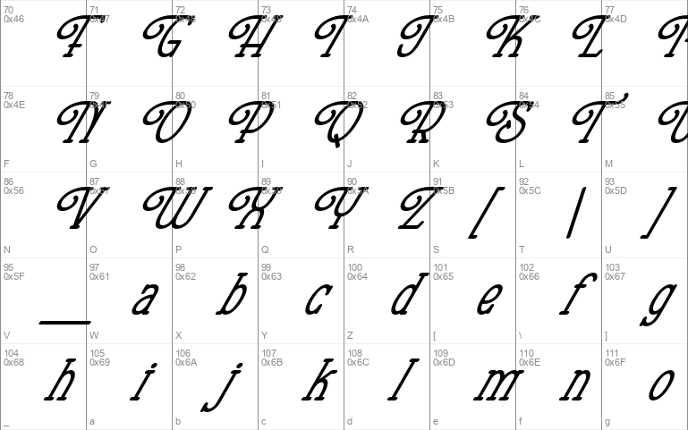 Hopkinson Italic