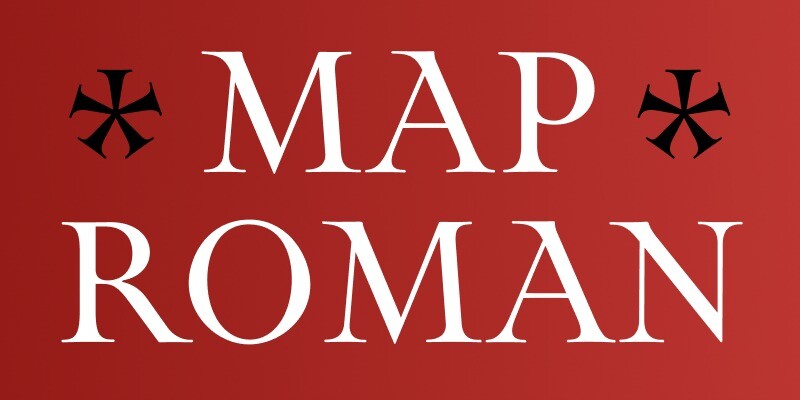 Map Roman Condensed