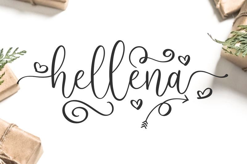 hellena calligraphy