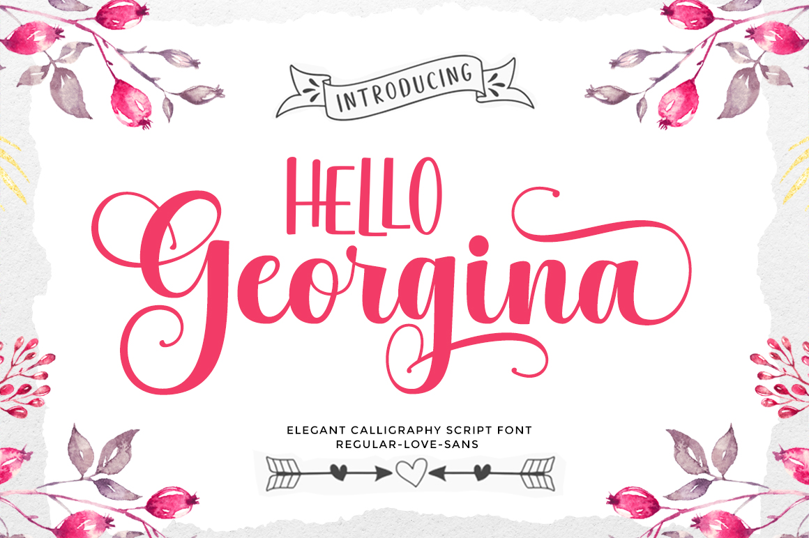 Hello Georgina Script