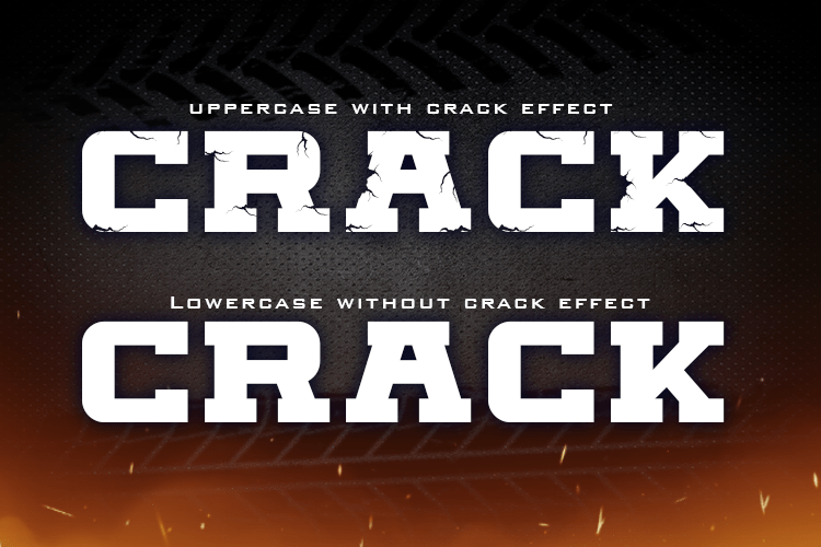 HUGE CRACK