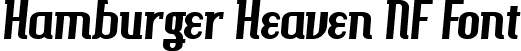 Hamburger Heaven NF Font