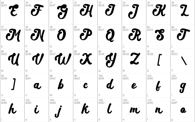 Hello Nigtea Font