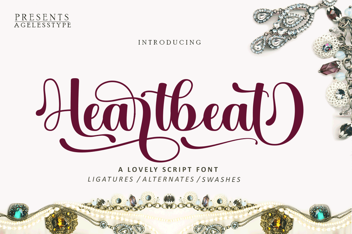 Heartbeat italic