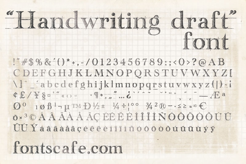 handwriting-draft_free-version