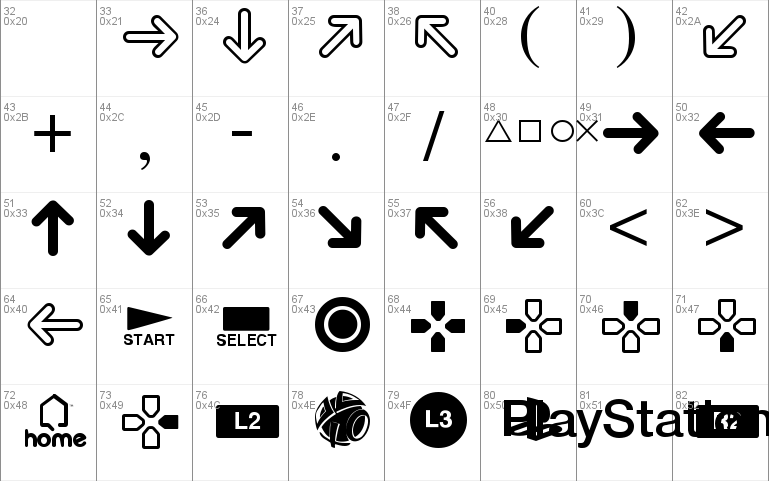 Iconic Psx Windows font - free for Personal