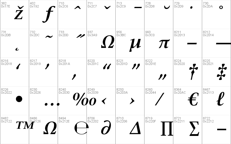 ITC Stone Serif Std Windows font - free for Personal