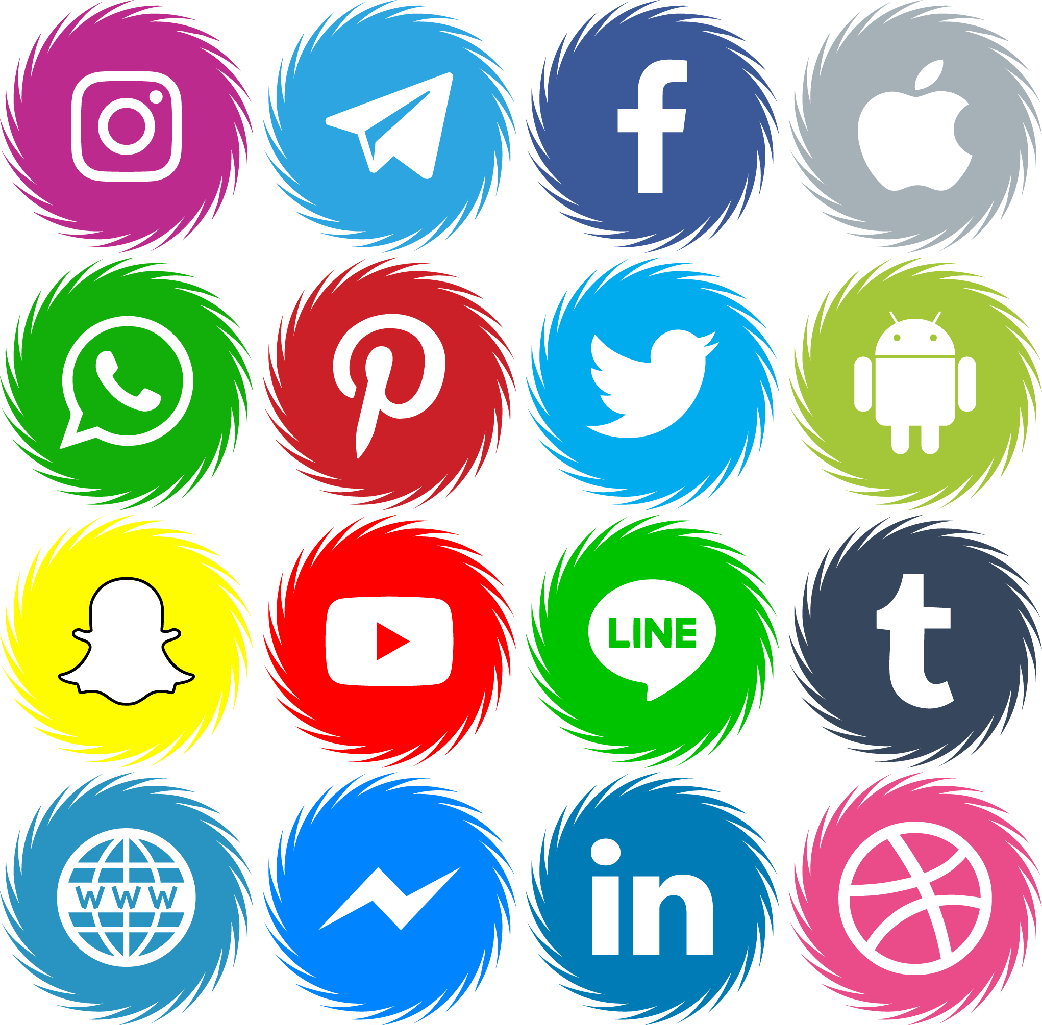 Icons Social Media 15