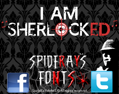 I Am Sherlocked Font Free For Personal