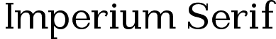 Imperium Serif