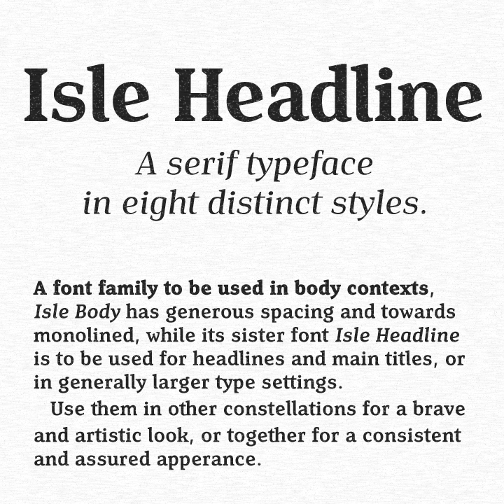 Isle Headline PERSONAL USE