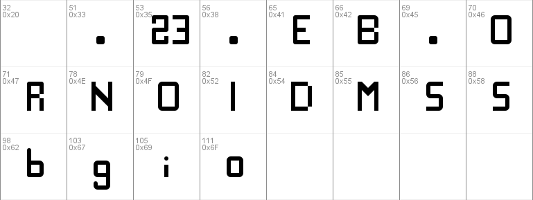 Igbo Windows font - free for Personal