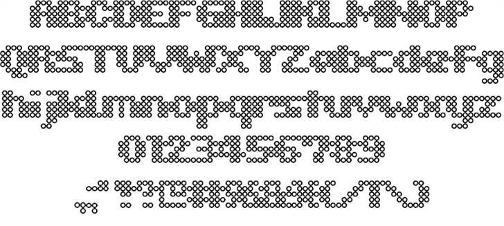 Iron Beads Font