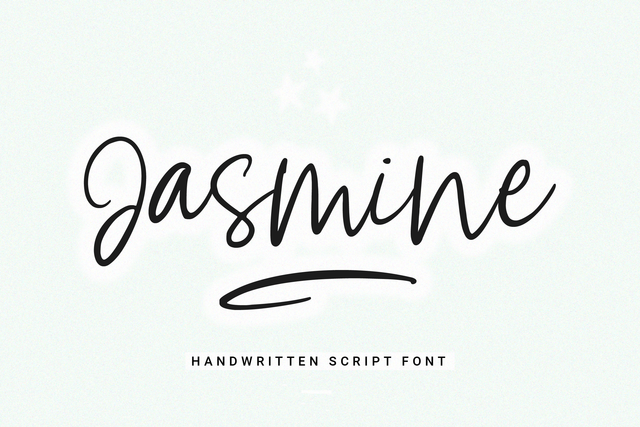 Jasmine Handwritten Script
