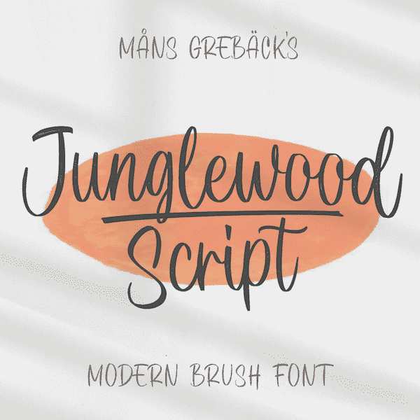 Junglewood Script PERSONAL